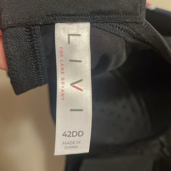LIVI for Lane Bryant Colorful Wireless Sports Bra in Size 42DD (E), EUC - Picture 4 of 10